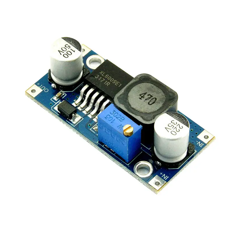Новый XL6009 DC Boost регулируемый модуль повышающего преобразователя 4A плата