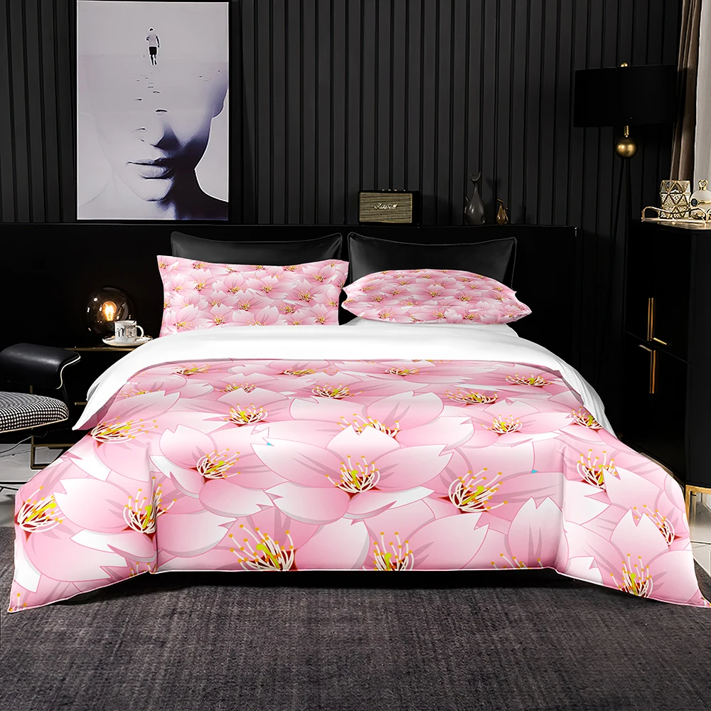 Комплект постельного белья с пододеяльником и наволочкой в рустикальном стиле |