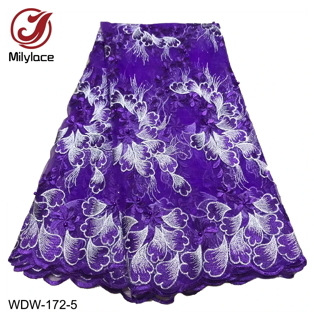 Африканская кружевная ткань 2019 вышитая нигерийская Свадебная Высокое качество