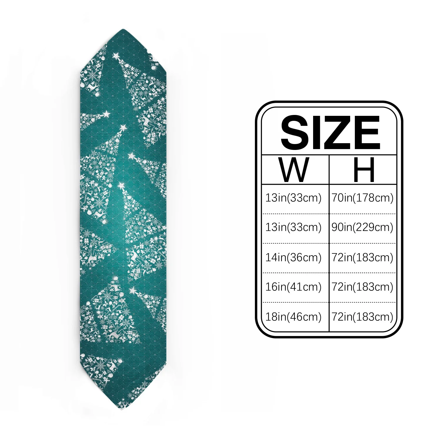 Зеленые рождественские украшения с принтом Счастливого Рождества для дома