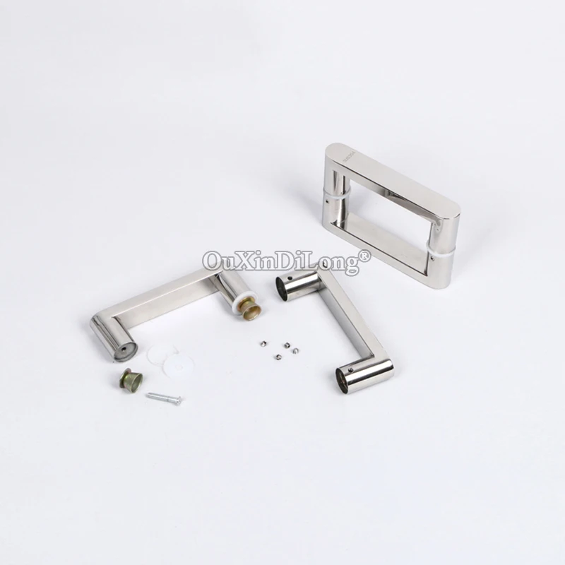 Новое поступление 2 шт. безрамные ручки для душевой кабины из нержавеющей стали 304