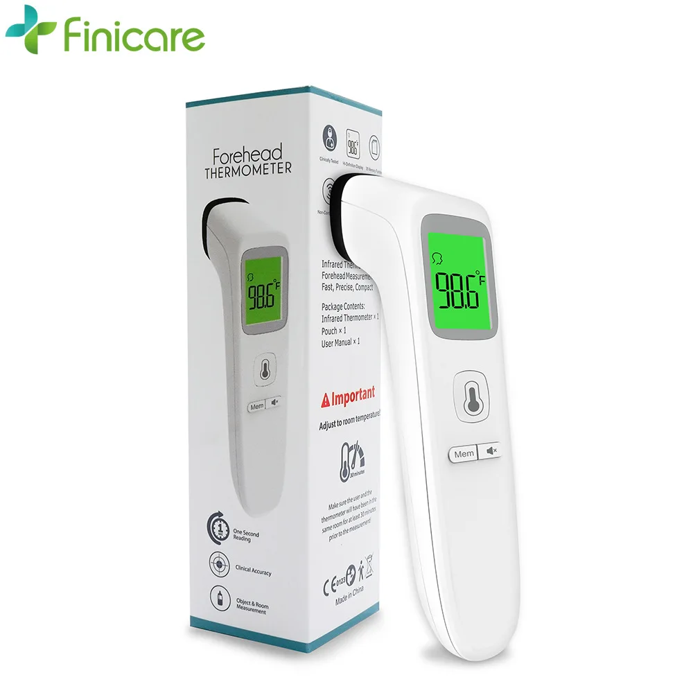 Digital Infrared Thermometer scanner Body Temperature monitor Forehead Non-contact fever Scanner Gun for Adult Kids | Безопасность и