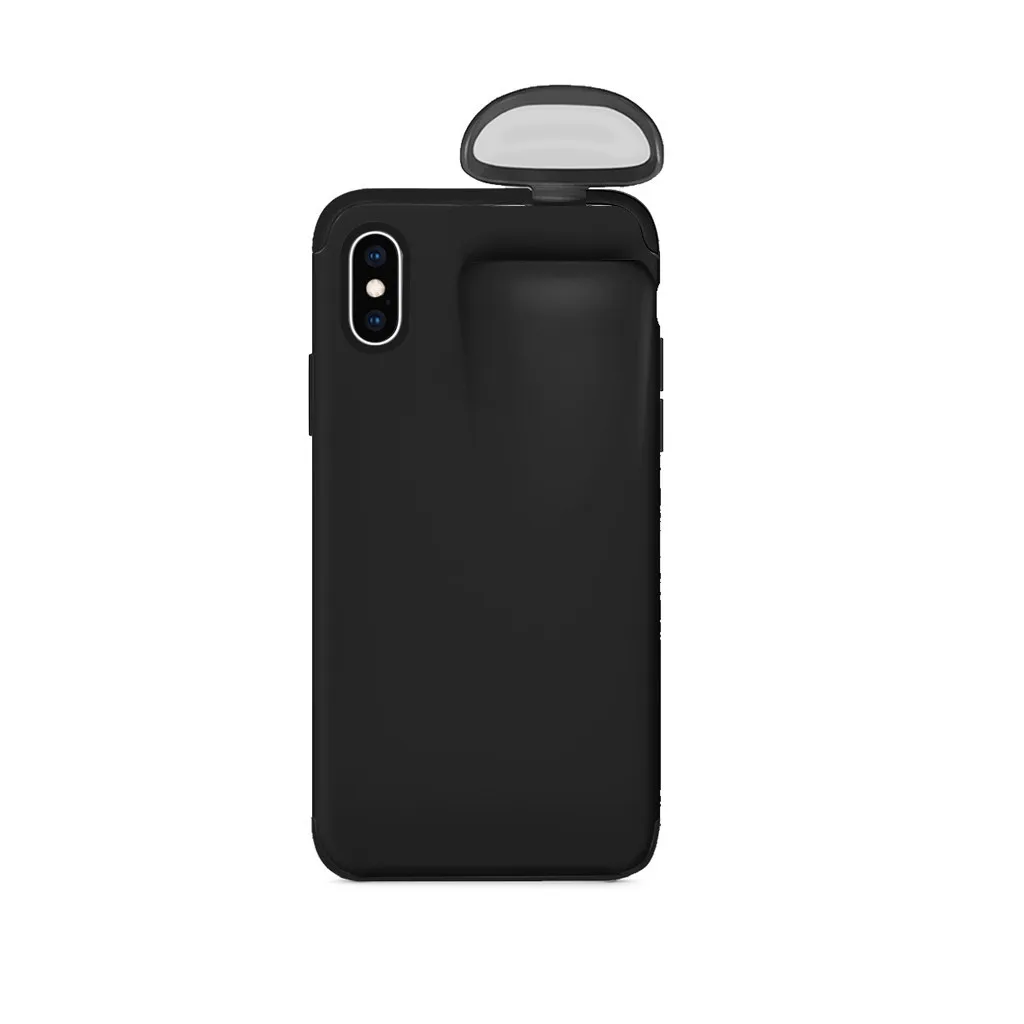 Binmer хит чехол для телефона 2 в 1 беспроводная гарнитура Набор защита IPhone X /XS и AirPods