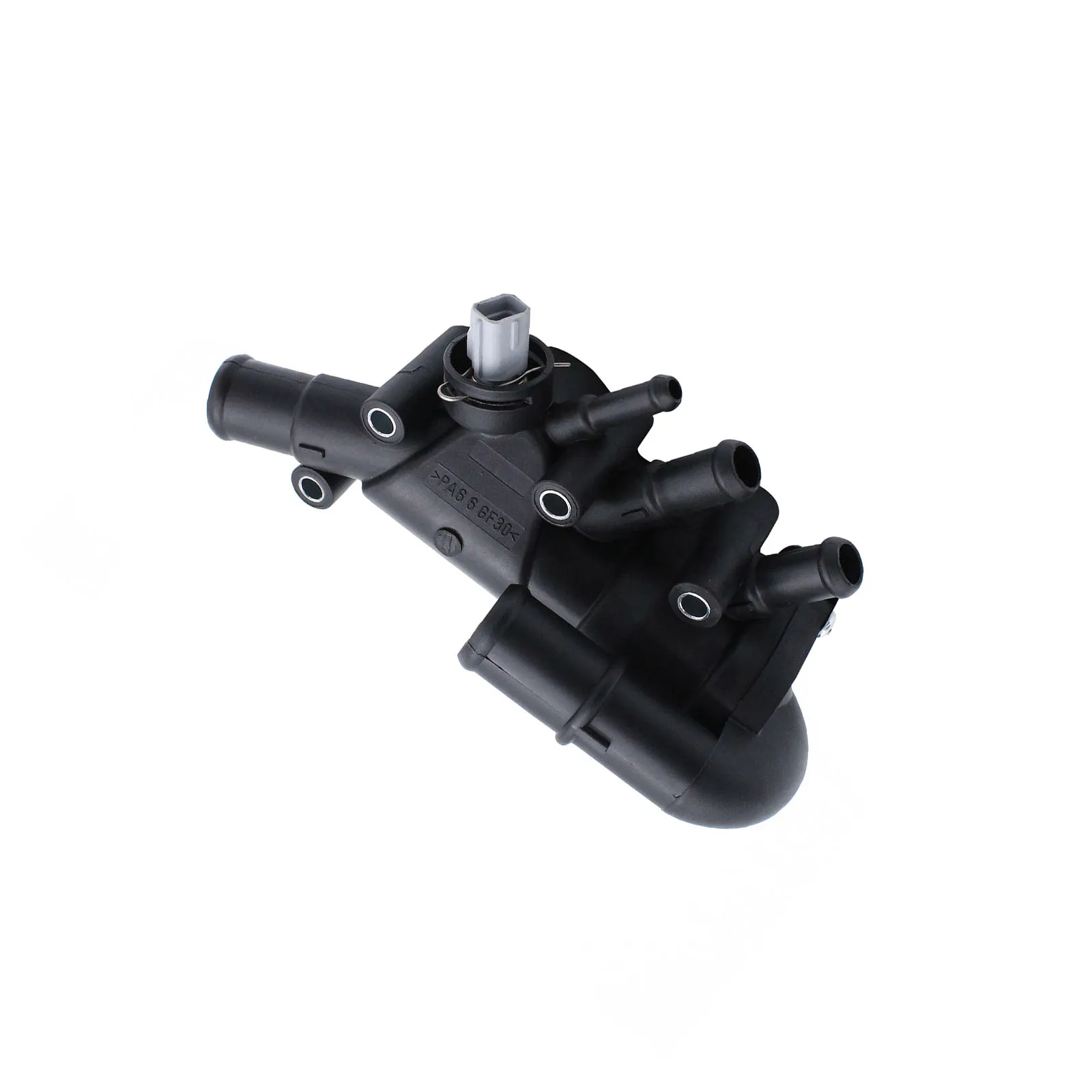 

AOZBZ Thermostat Housing Assembly for Ford Fiesta for Ikon 1.6L 2011-2012/Fiesta 1.6L 2005-2010/Courier 1.6L 2003 2005-2012