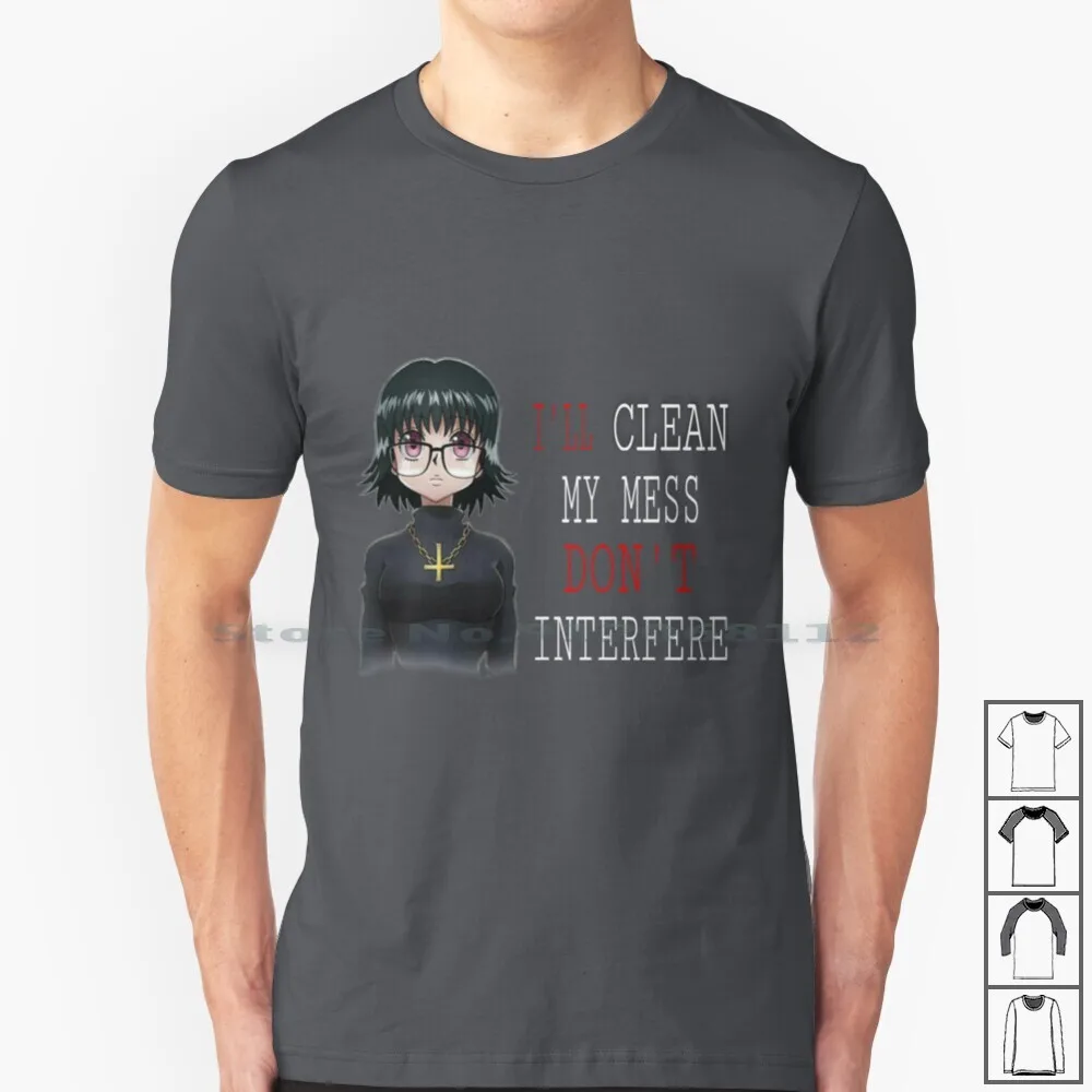 Hxh Spider 8 Футболка 100% хлопок аниме Hunter X фантомная труппа Shizuku дешевый Weeb манга Machi |