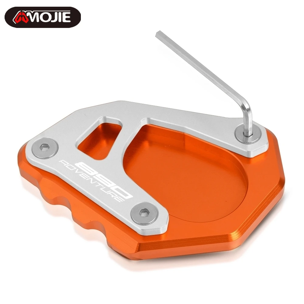 

Enlarger Plate For 790 890 ADVENTURE 790 890 ADVENTURE R 2020 2021 Accessories Motorcycle CNC Side Kickstand Stand Extension