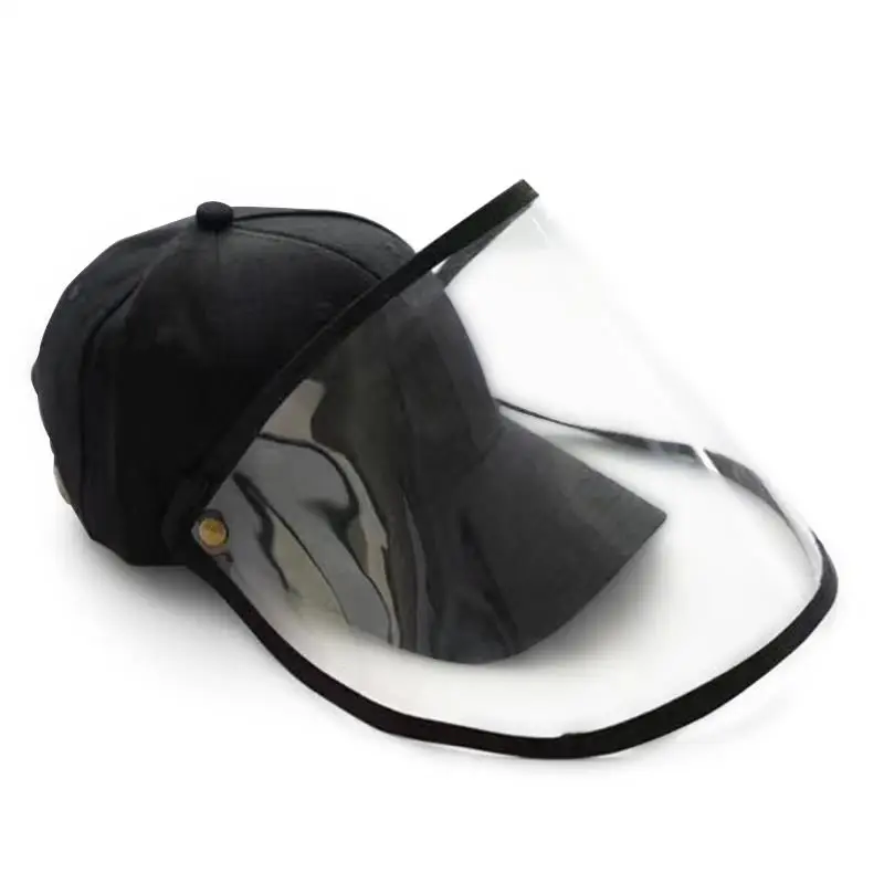 Бейсболка с защитой от капель и пыли съемная маска для лица защиты аксессуары