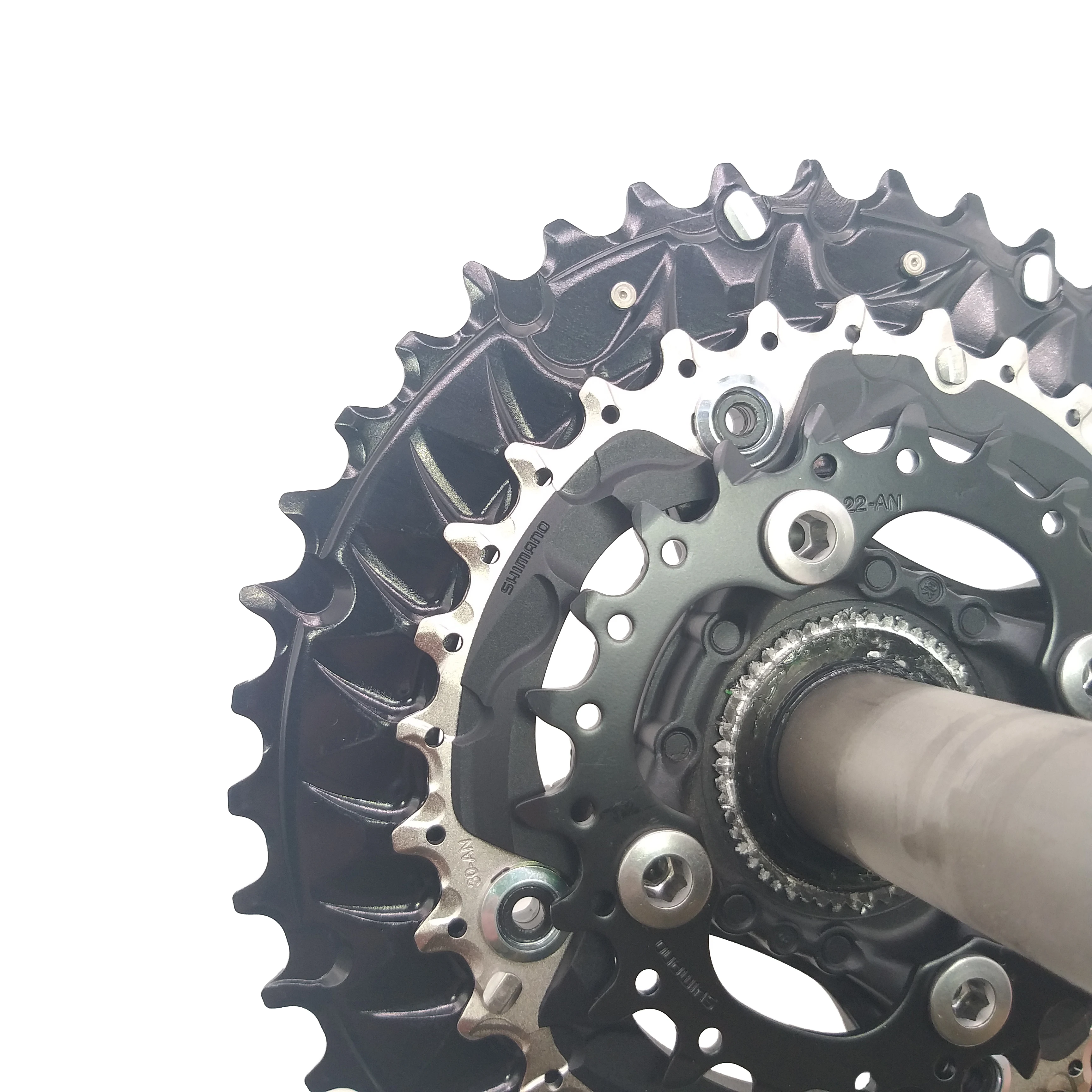SHIMANO DEORE FC-M6000 FC M6000 3x10 скорость 30S mtb HOLLOWTECH II Кривошип BB52 40-30-22T 170 мм 175 M610 M612 M7000 M8000 |