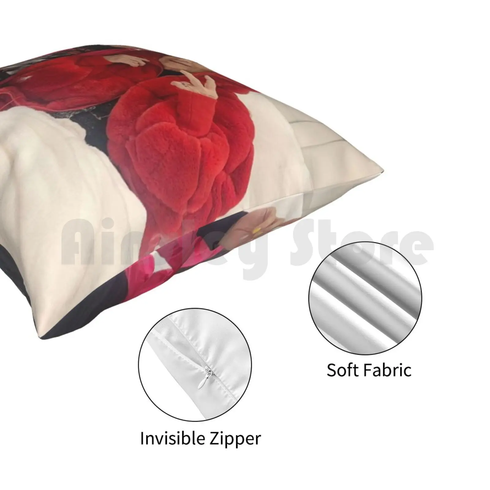 Подушка с бабушкой домашняя мягкая декоративная подушка рисунком гипечудовище