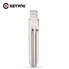 KEYYOU NO.97 плоский ключ пустой Замена полотно дистанционного ключа для Hyundai CELESTA для Kia флип чехол для телефона складной дистанционный ключ для автомобиля с лезвием