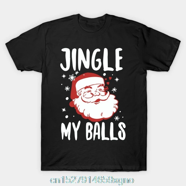 Футболка с принтом Jingle My Bills Рождественская забавная футболка для праздников и