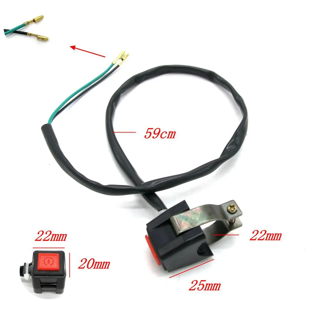 Кнопка запуска и выключения сигнала прочный переключатель для испытаний на