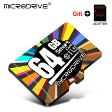 Tarjeta de Карта памяти Microsd карта 32 ГБ 4 ГБ 8 ГБ 16 ГБ 64 Гб класс 10 карты памяти TF C6 Microsd мини SD карта карт внутреннее хранение