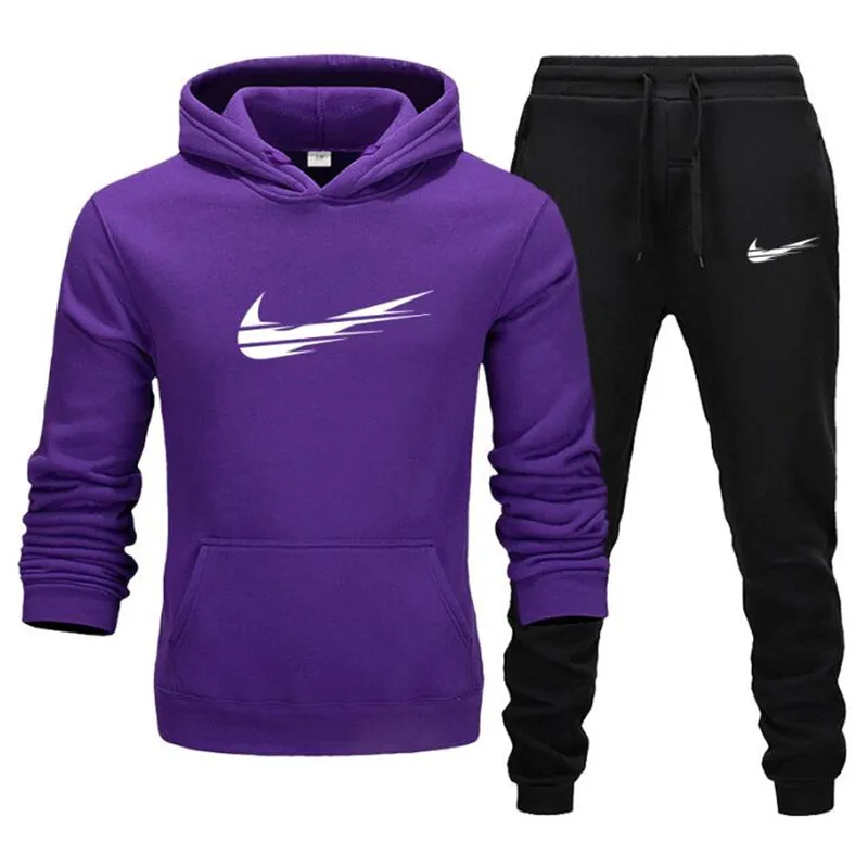 

2021 brand sportswear Autumn new men's suit hoodie + pants Harajuku sportswear casual men/women's sports shirt track suit 3XL