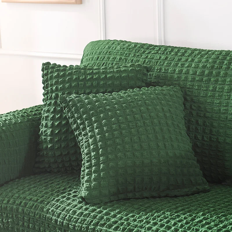 Универсальный чехол для дивана с юбкой эластичное защитное покрытие мебели в