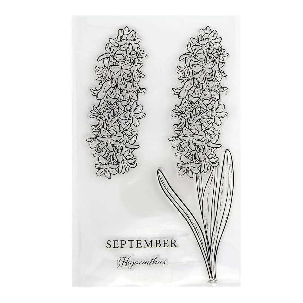 

Silicone Clear Stamps for Scrapbooking Flowers Decoration Embossing Folder Craft Rubber Stamp Tools New