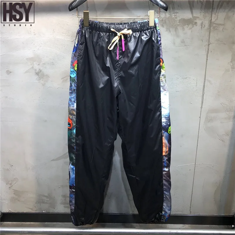 【HSY】2019 осень зима новые женские уличные спортивные Мультяшные печатные шнурок