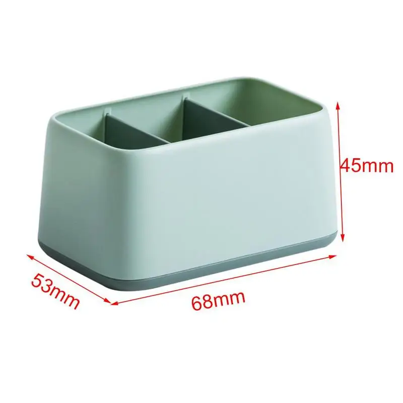 

Desktop Remote Control Storage Box Multi Grids Storage For Home Organizer Container Sundries U5O3