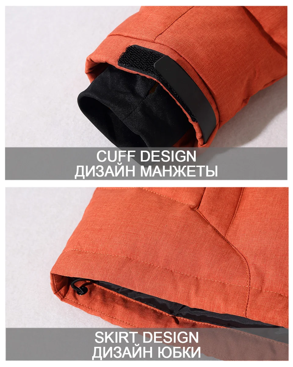 Высокое качество зима 90% белая утка толстый пуховик Мужские пальто с капюшоном мужские парки теплая брендовая одежда куртки верхняя одежда