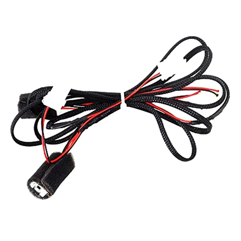 Автомобильные черные колонки с тройной закруглённой головкой 1 пара