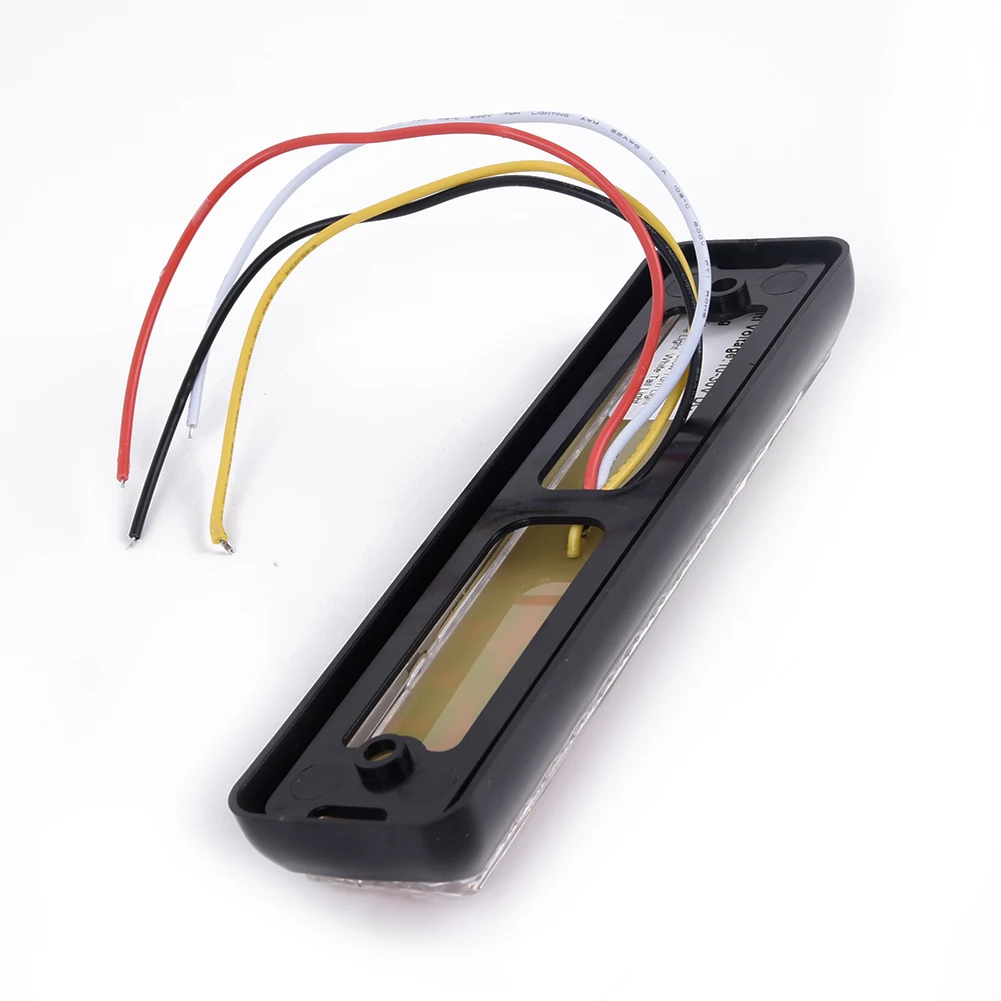 

12V 24V Trailer Truck Rear Stop 24LED Light Tail Brake Indicator Lamp Stop Light
