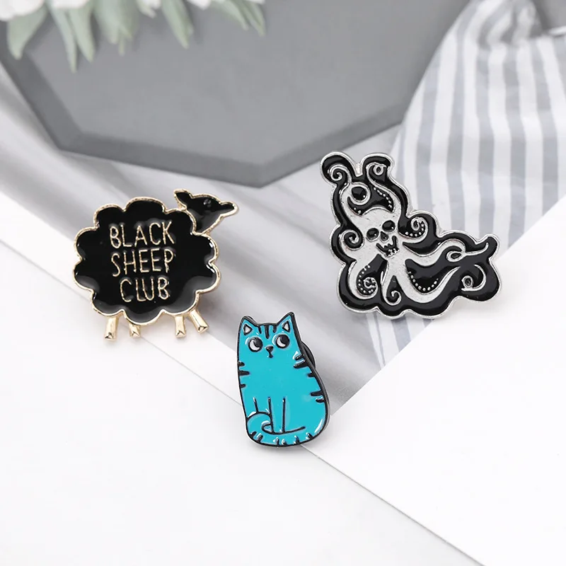 Оптовая продажа мультфильм кошка маленькая овечка Осьминог ДЛЯ Woemn прекрасная