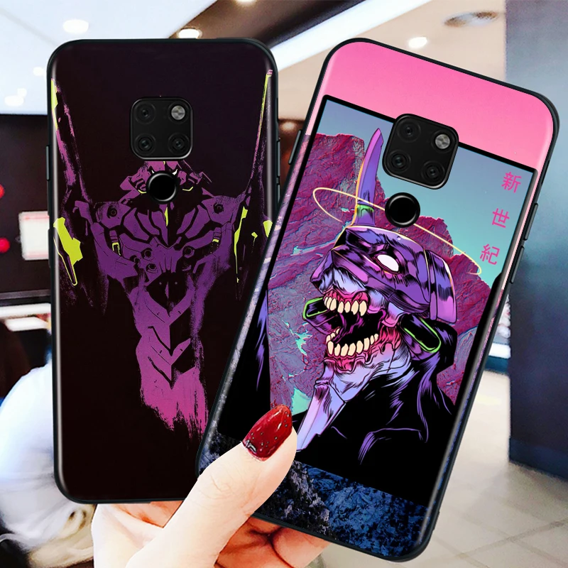 

Hot Japanese animation for huawei Mate 10 20 30 40 Lite Pro X Lite RS Plus TPU Black Phone Case