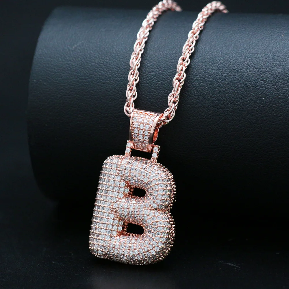 Женское ожерелье с подвеской в виде букв-пузырей | Украшения и аксессуары