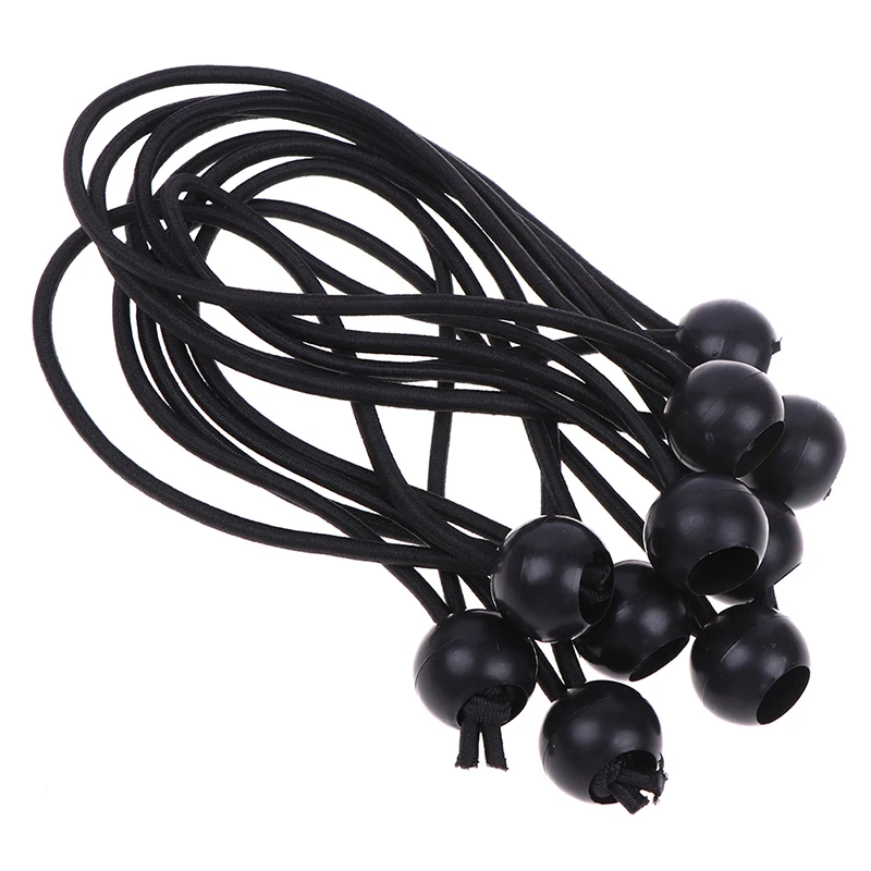 10 шт./компл. сверхмощный шаровой головкой Банджи шнур брезент навес галстук вниз