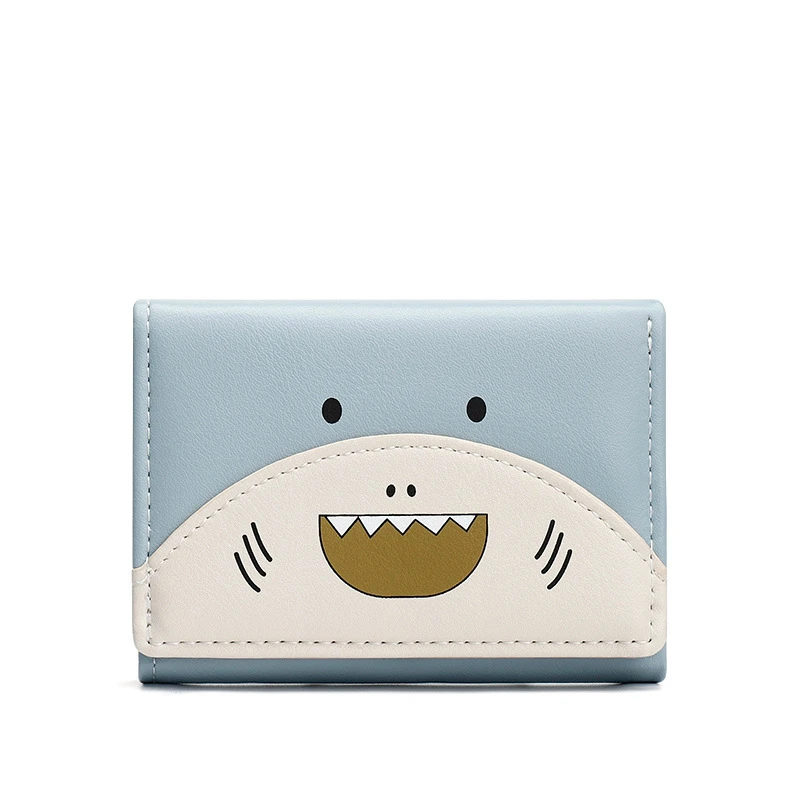 

Korean Style Cute PU Leather Wallets Fashion Cartoons Short Wallet Ladies Student Small Coin Purse Designer Cute Kawaii Wallet