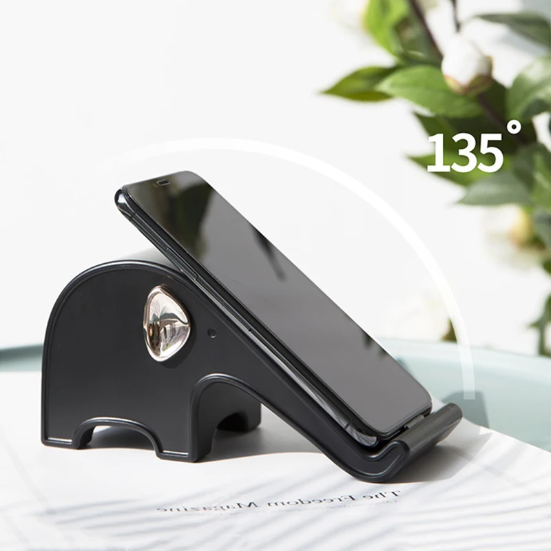 Слон 10 Вт Qi Беспроводное зарядное устройство подставка база для iPhone X/XS/11 samsung huawei