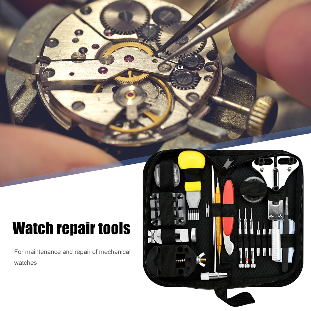 

151pcs Watch Repair tool Kit Watch Link Pin Remover Case Opener Spring Bar Remover Horlogemaker Gereedschap Repair WatchTool Kit