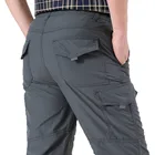 Дышащие легкие утолщенные теплые брюки, водонепроницаемые быстросохнущие мужские армейские брюки в стиле милитари, тактические брюки-карго для мужчин