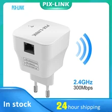 PIXLINK LV-WR12 Wirless WIFI Repeater 300Mbps Router Range Extender Amplifier 802.11N/B/G Booster Repetidor  Access Point