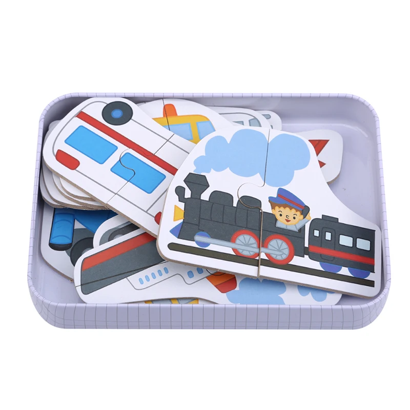 1 комплект милые новые детские познавательные головоломки игрушки для малышей