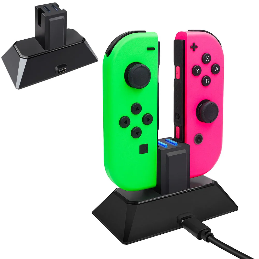 2 в 1 зарядное устройство для Nintendo Switch Joy con|Зарядные устройства| |