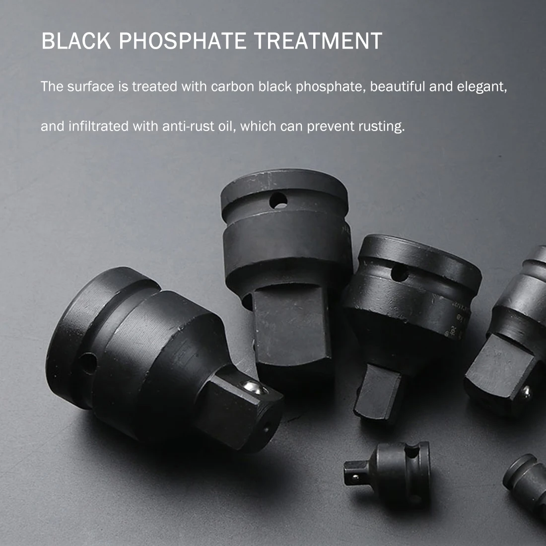 

Impact Adapters 3/4" Female x 1/2" Male Socket Adapter 1/2 to 3/8 3/8 to 1/4 Impact Socket for Car Repair Tools