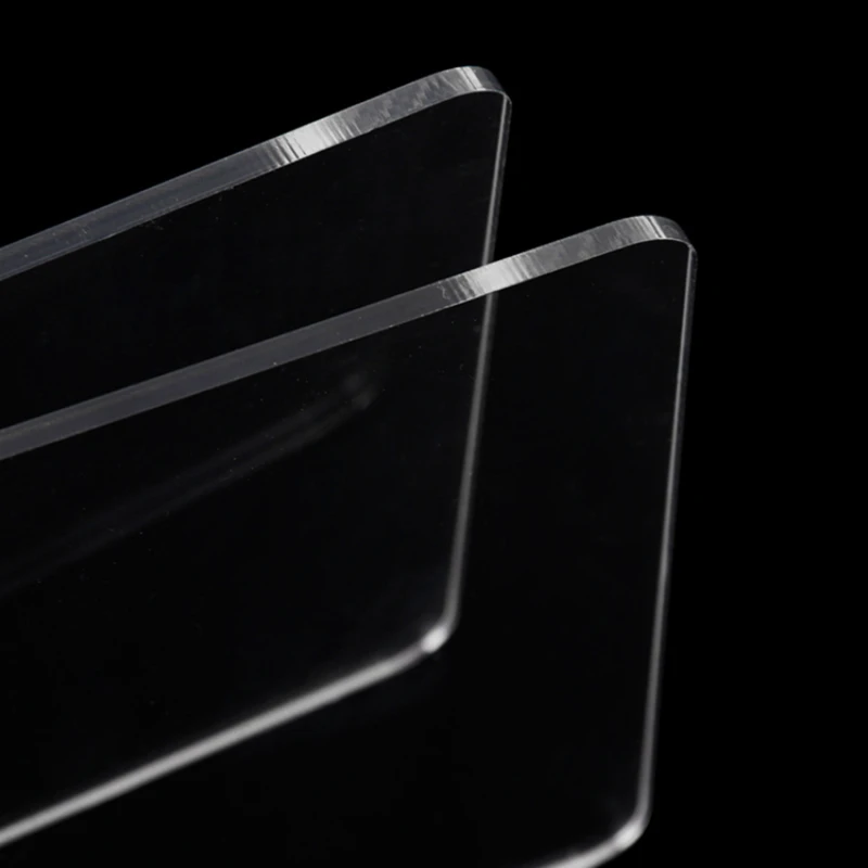 10*10cm 1Pc Acrylic Transparent Plate Clay Pottery Sculpture Tool Workbench Pressure Tools Art Craft | Дом и сад