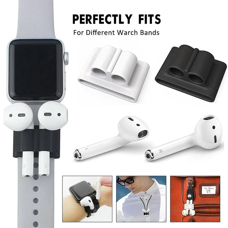 5 в 1 силиконовый чехол для наушников Набор Airpods гарнитура с крючком аксессуары |
