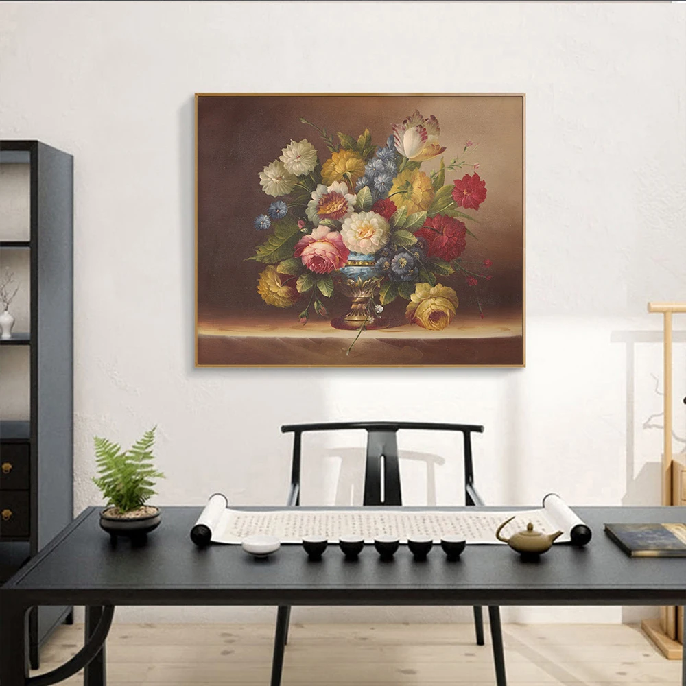 

50*60cm Art Oil Painting on Canvas Posters And Fiber Cloth Painting Prints Wall Art Picture for Living Room Decoration Picture