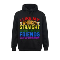 i like my whiskey straight but friends can go either way mens company hoodies fall sweatshirts printed on long sleeve hoods