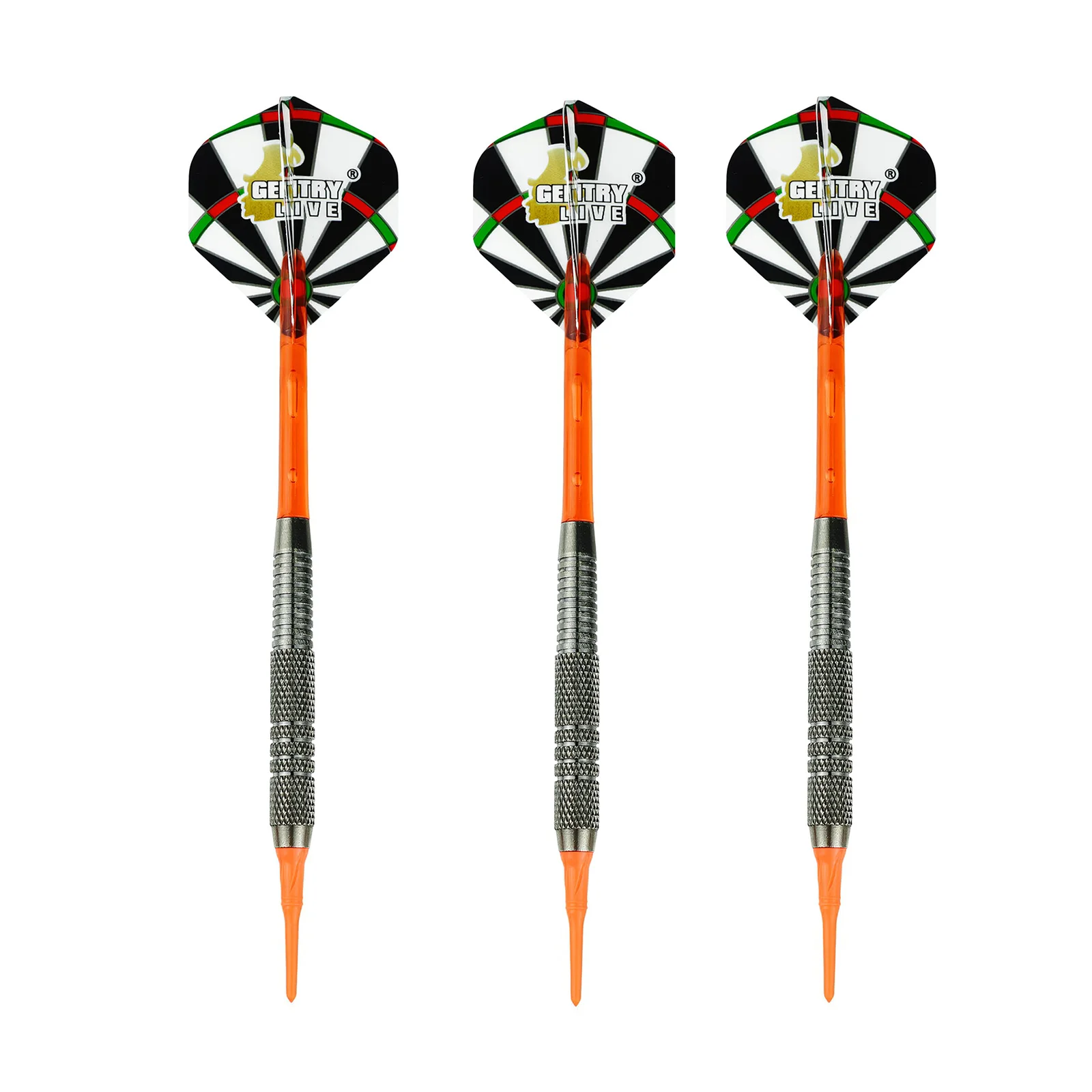 

3pcs Tip Darts Colorful Soft Dart Copper Entry-Level Dart 16g Lightweight Dart Safe Dart for Indoor Outdoor Training Beginner