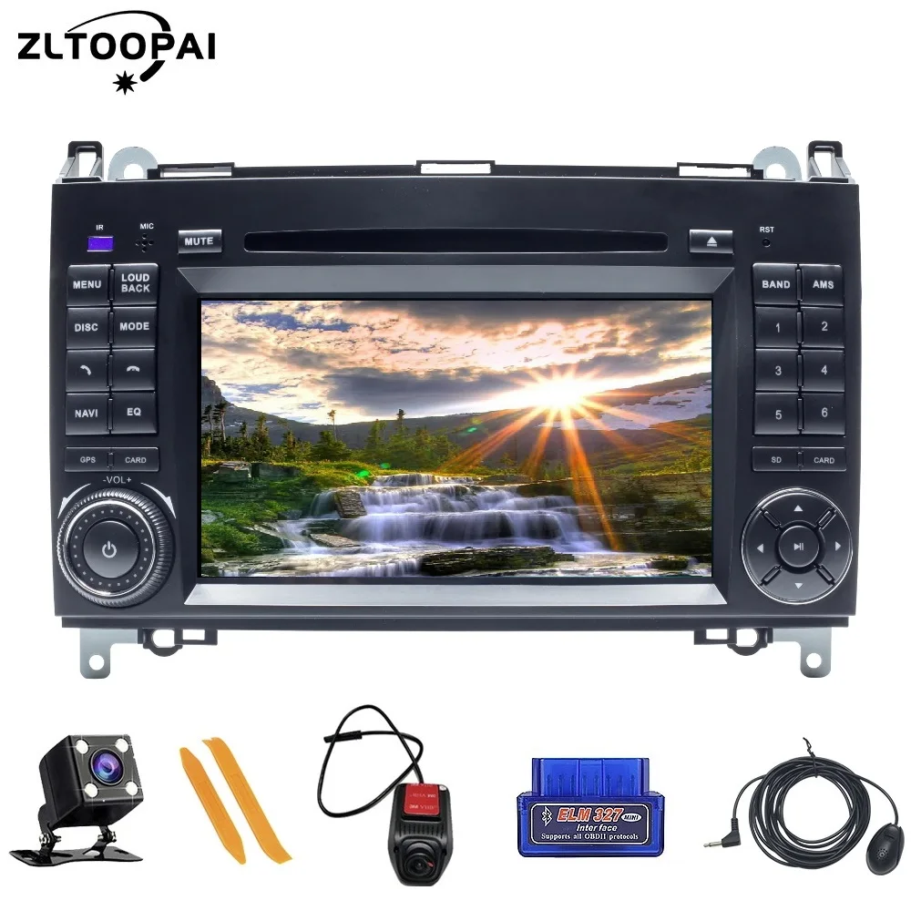 Автомобильный мультимедийный плеер Zltoopai стерео-система на Android 10 128 ГБ с GPS для