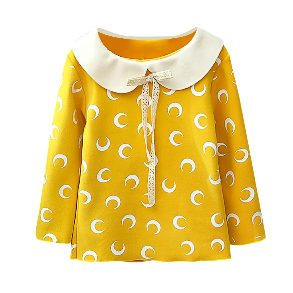 Джемпер с длинными рукавами для маленьких девочек плотная одежда малышей теплый