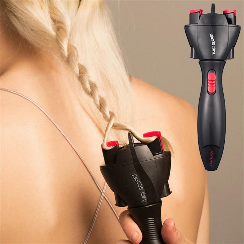 

Electric Hair Styling Tool Automatic Knitted Device Hair Braider Styling Two Strands Twist Braid Maker Hair Braider DIY Gift