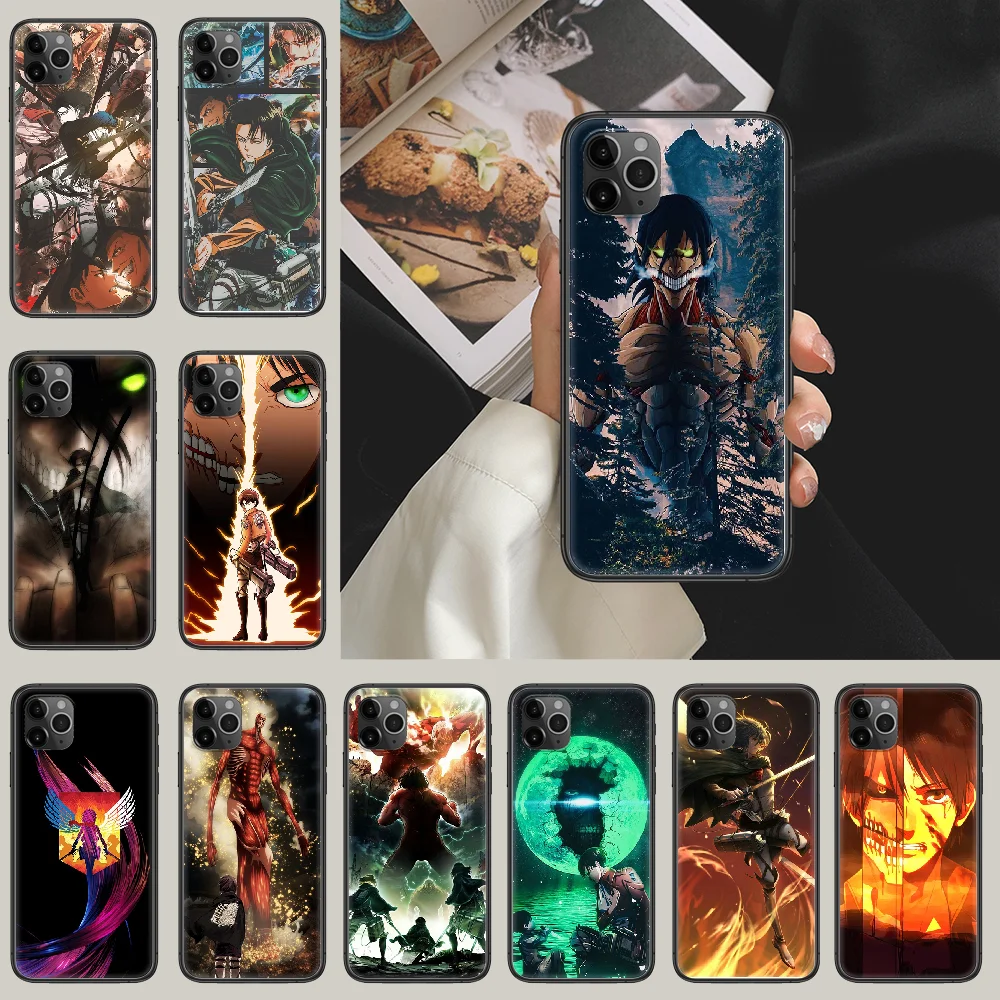 Чехол для телефона в стиле аниме атака на Титанов корпус iphone 5 5s se 2 6 6s 7 8 12 mini plus X XS