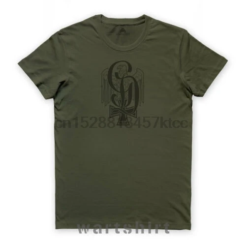 Оптовая торговля футболка с надписью Panzergrenadier division wehrвермахт wk2 heer-warshirt модная