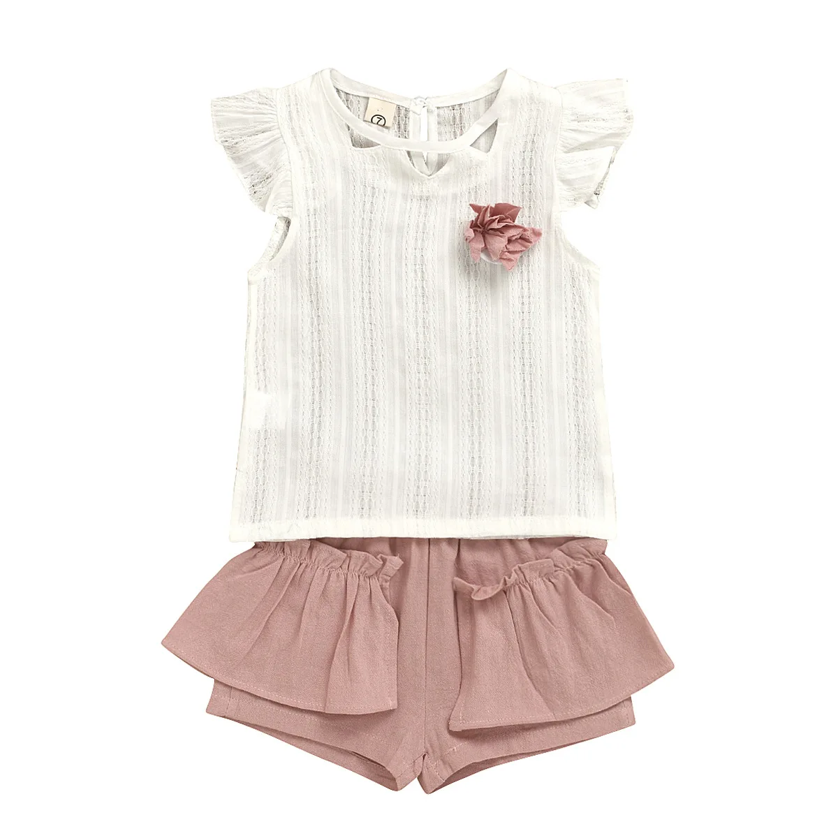 

Casual Girl Clothing Set Summer Children's Clothing Set Sleeveless Tank Top Shorts Set 2 Pieces Children's Clothing