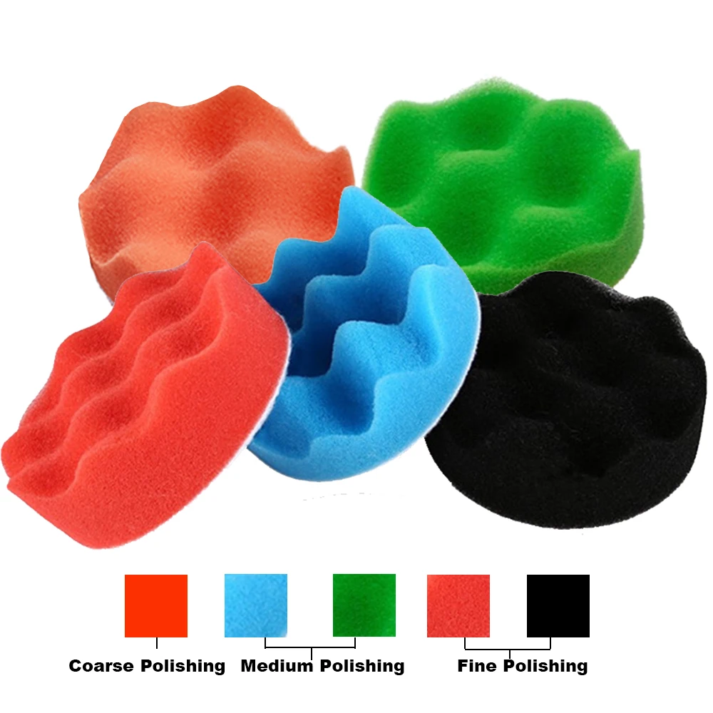 10 шт. Автомобильная полировальная подушка набор 3 &quotбуферная губка полировочные