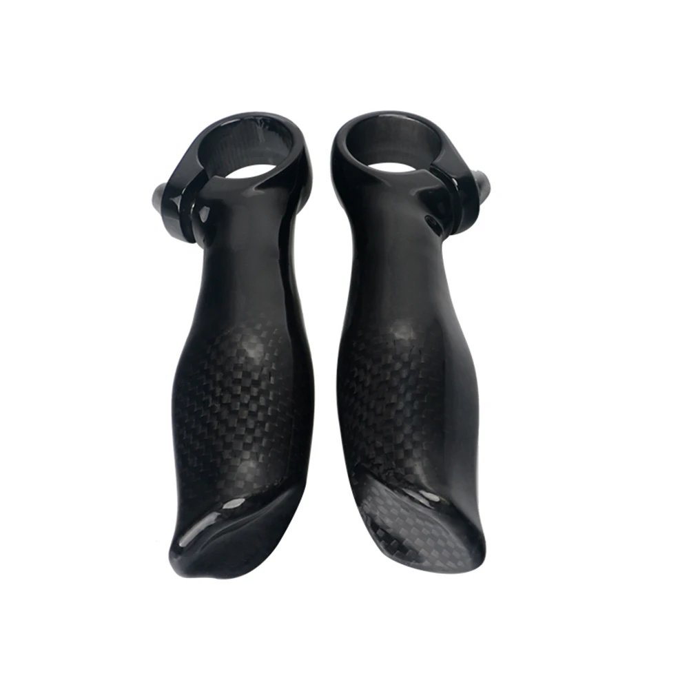 Сверхлегкий глянцевый 3K руль из углеродного волокна для горного велосипеда 22 2 мм